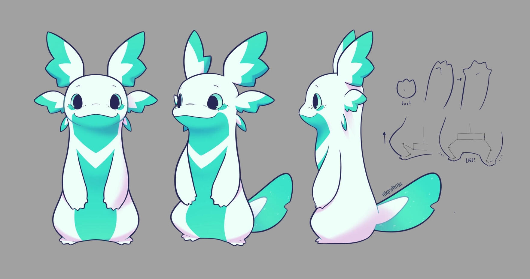 Crest Axolotl